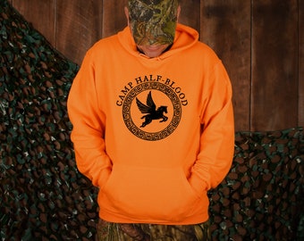 Camp Half Blood Hoodies | Percy Jackson and Olympian SPQR Chronicles Branches Hooded Sweatshirts for Men, Women, Youths, Toddlers, Infants