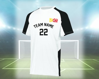 Custom SOCCER Sports Jerseys | Your Texts, Numbers, Images, Designs or Photos on Soccer Jerseys for Men, Women, Youth | Personalized Jerseys