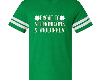 Shenanigans & Malarkey Shirt, St. Patrick's Day Tee, Family Matching