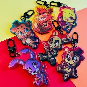 Five Nights At Freddy’s Keychains