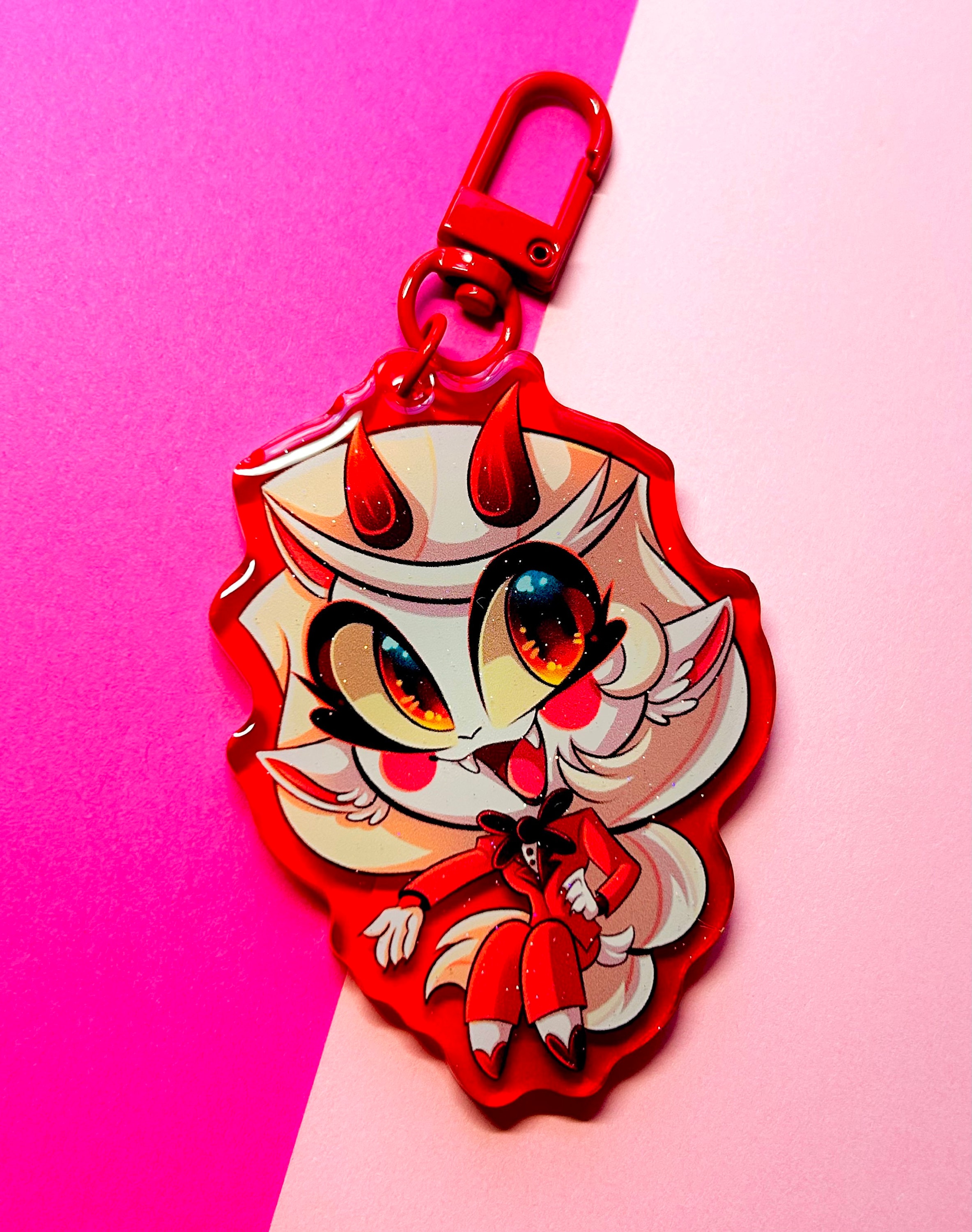 Hazbin Hotel Acrylic Keychains/charms - Etsy