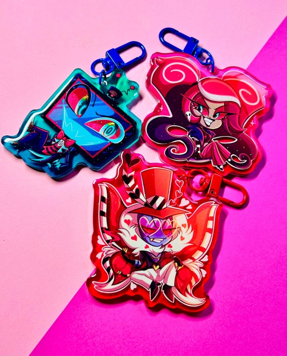 HAZBIN HOTEL チビネオンアラスター&チビアラスター ピンバッジ