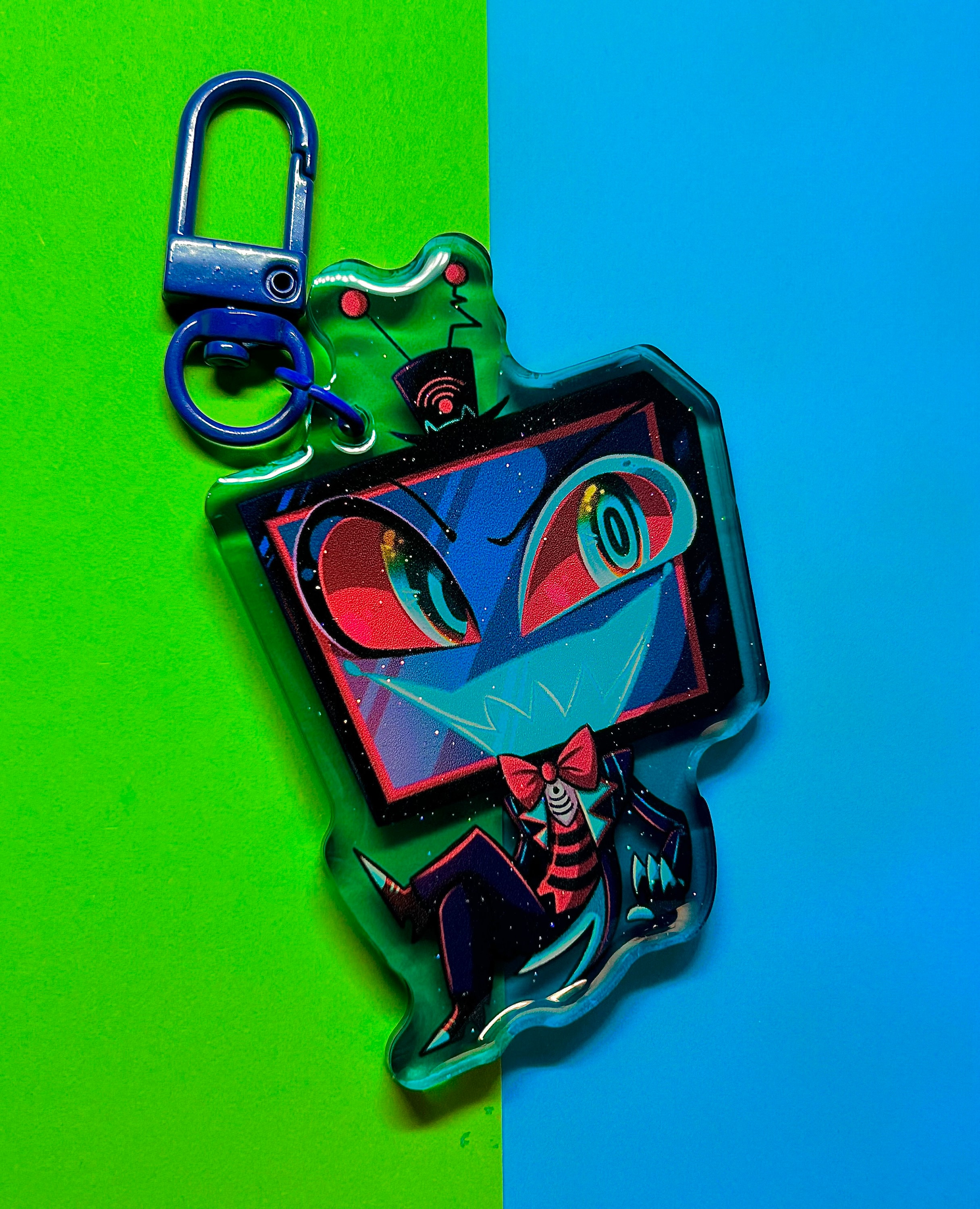 Hazbin Hotel: the Vees Acrylic Keychains - Etsy