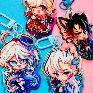 Genshin || Fontaine Characters || Acrylic Keychain