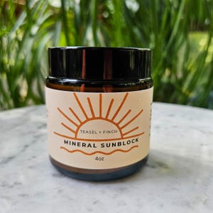 Minerale zonnebrandcrème