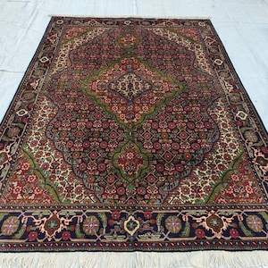 アンティークのタブリーズ絨毯 - Etsy 日本