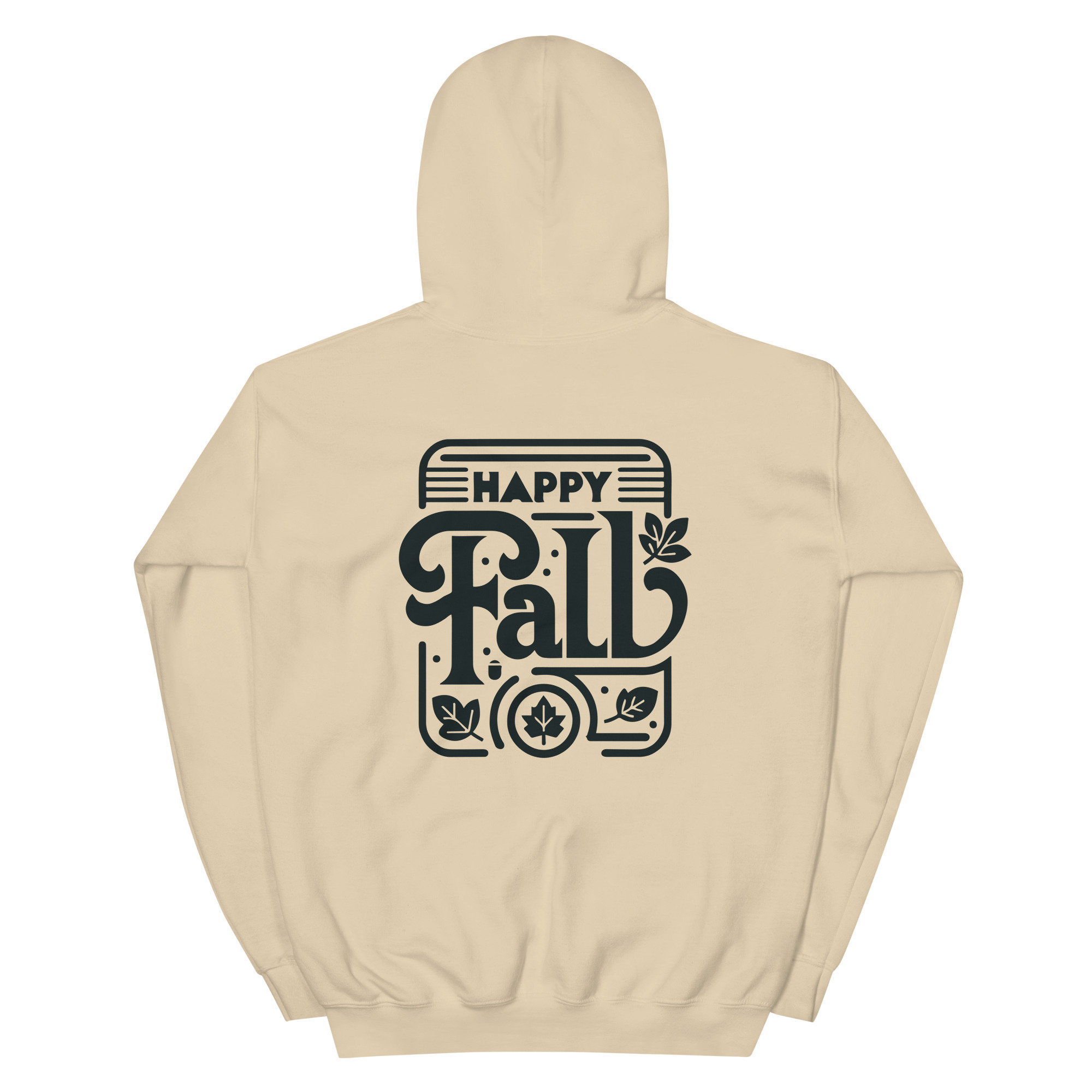 Happy Fall Cozy Autumn Unisex Hoodie Seasonal Thanksgiving Warmth ...