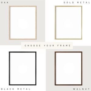four different frames, each with a different color and style, allowing the viewer to choose their preferred frame.