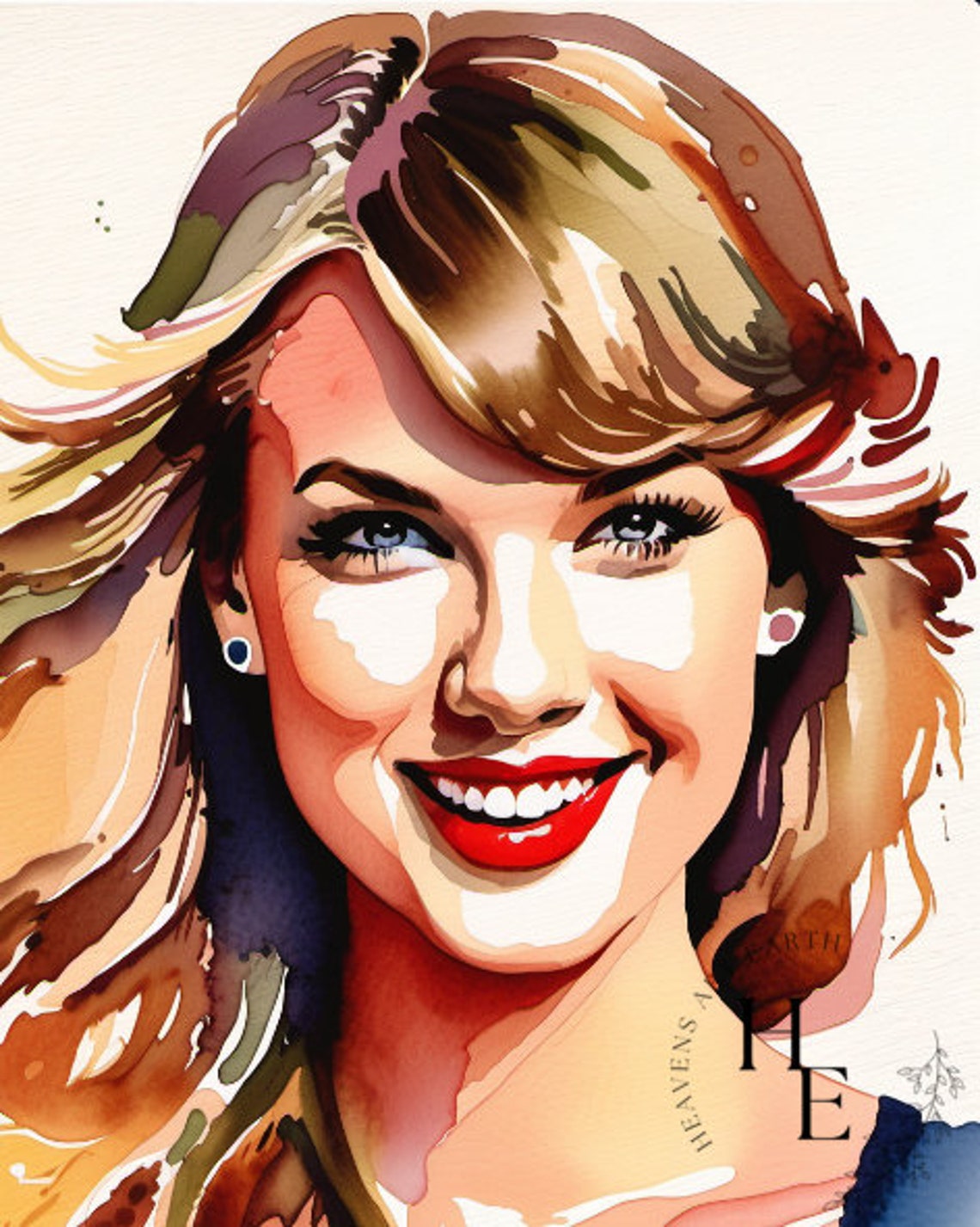 Taylor Swift Art,swiftie Gifts,digital Download,art Prints,ai Art,ai