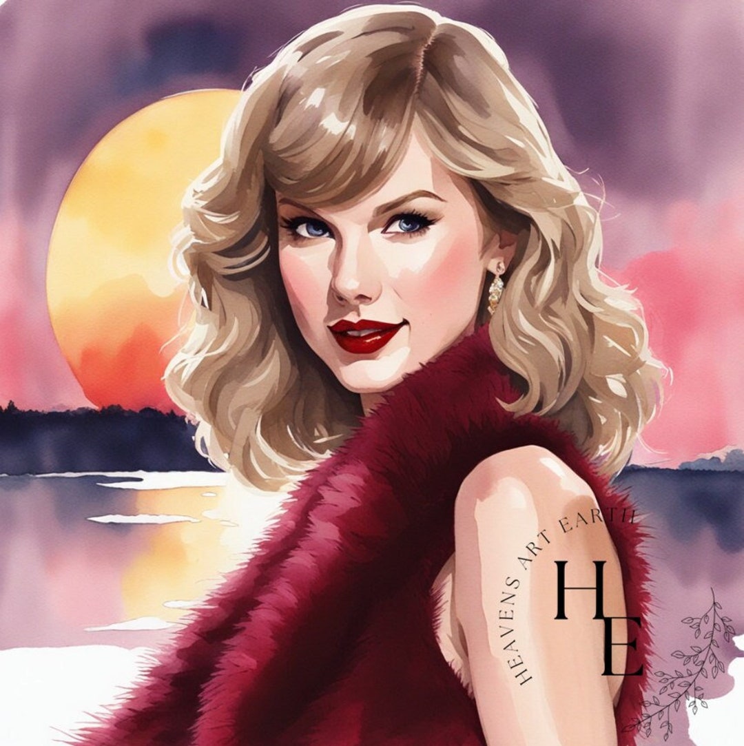 Taylor Swift Art,swiftie Gifts,digital Download,art Prints,ai Art,ai