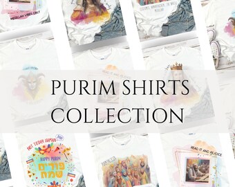 Purim Costume T-Shirt, Queen Esther Megillah Graphic Tee