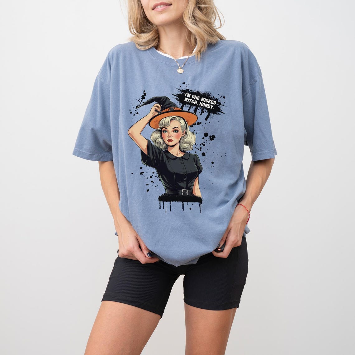 Wicked Witch Soft Girl Halloween Shirt Funny Halloween Gift Retro Fall ...