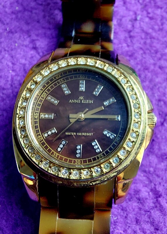 Anne Klein Designer Watch Ceramic Bracelet Etsy