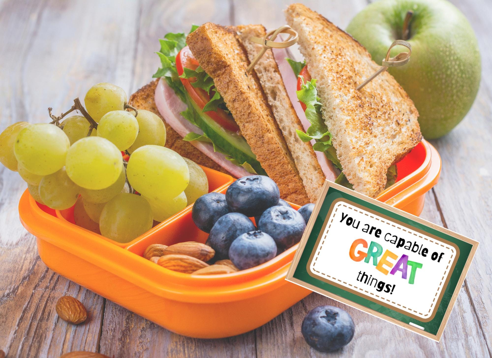72 Fun & Motivational Lunchbox Notes for Kids – Printable Encouragement ...