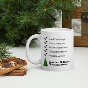 Taza de película navideña Hallmark