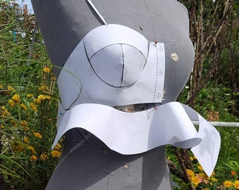 Bustier Schnittmuster XXS - XXL| in 7 Größen XXS - XXL| Bustier PDF Schnittmuster |