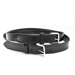 Men&#39;s Black Leather Belt