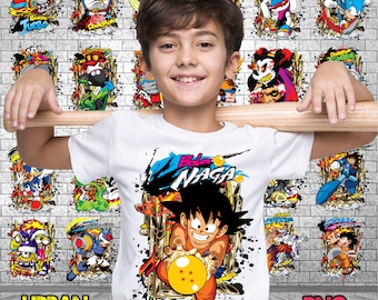 Exclusive urban cartoon designs for DTF, DTG, and sublimation in full HD PNG.