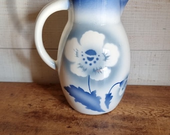 ボヒート（スペイン製陶器）の壺、花柄装飾、1970年代 - Etsy 日本