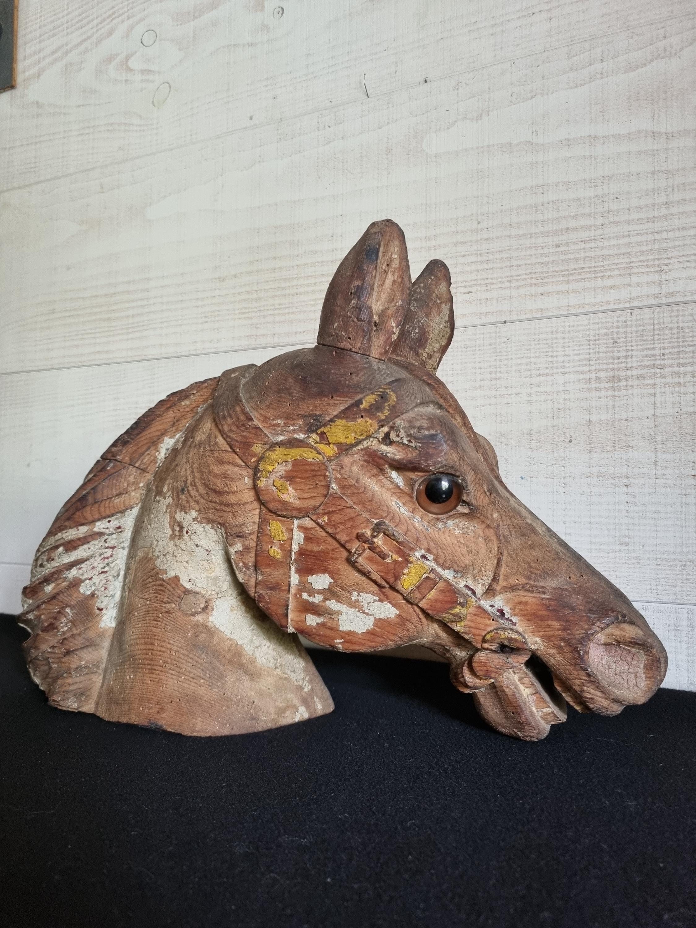 Antique carousel horse - Etsy 日本