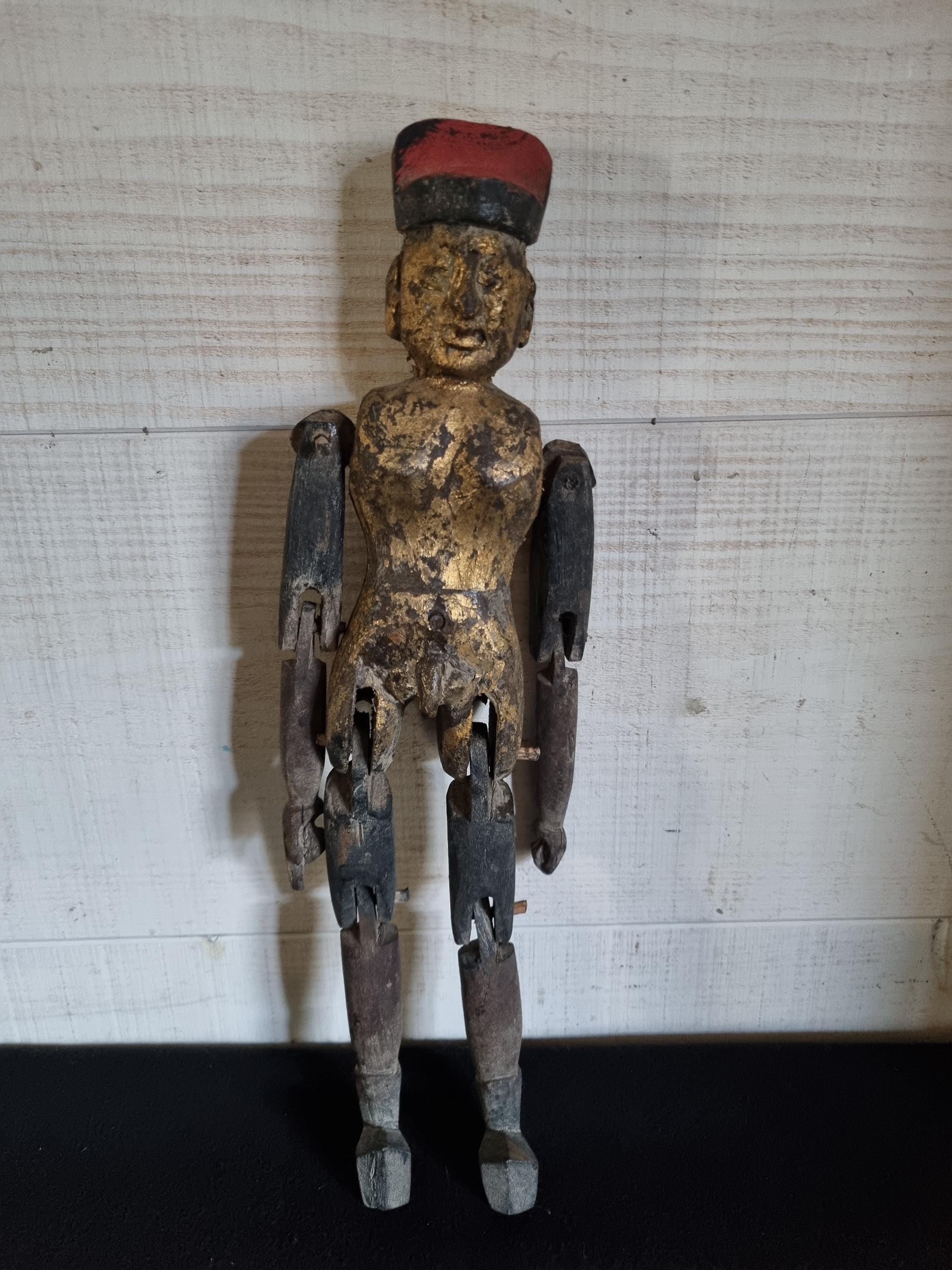 Antique Chinese Wooden Dolls - Etsy