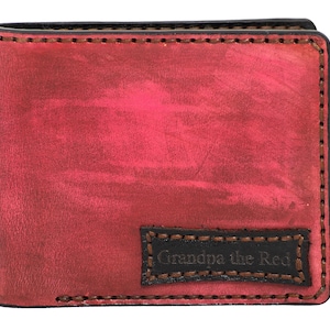 Wallet, purse made of genuine leather нandmade