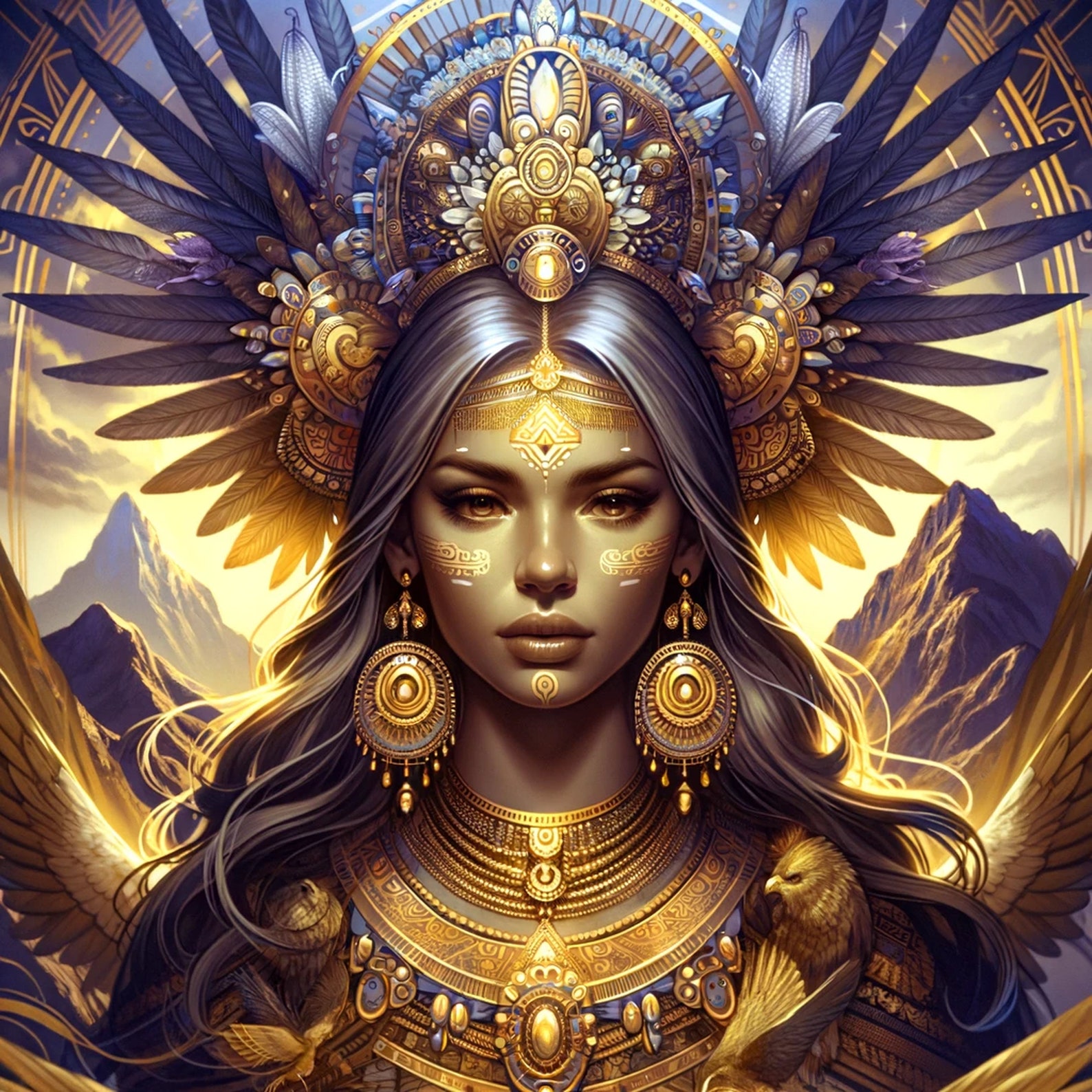 Goddess | Instant Download | Digital Art | Digital Planner | Printable ...