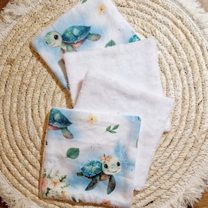 Washable baby wipes