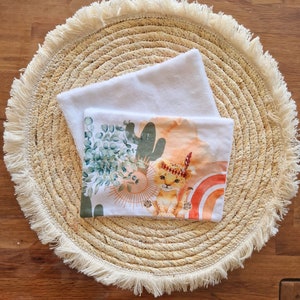 Washable rectangle wipes