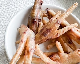 Dehydrated Chicken Feet, Dehydrated treat for cats and dogs