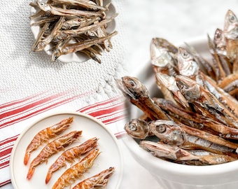 Seafood Melody Sample Box, Dehydrated treat for cats and dogs, Dehydrated Whole Shrimp, Dehydrated Smelt, Dehydrated Anchovies