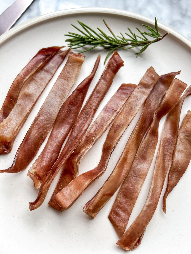 Dehydrated Pig Ears, Strips, Dehydrated Treat for Cats and Dogs Etsy