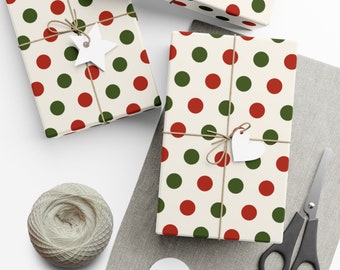 Christmas Wrapping Paper, Holiday Gift Wrap