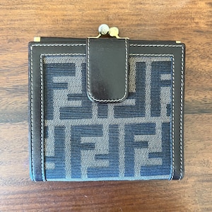 Carteira Bifold Zucca Autêntica FENDI