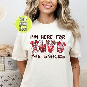 Im Here For The Snacks Shirt, Snack Queen Tee, Mouse Trip Snacks Shirt, World Mouse Snacks Tee, Cute Here For Snacks Tee  -VD013