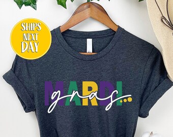 Mardi Gras Shirt, Nola Shirt, Fat Tuesday Shirt, Louisiana Shirt,  Mardi Gras Festival Shirt, Mardi Gras Celebration Shirt  -TC013