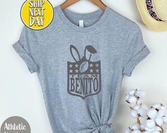 Vintage  Team Benito Football  Shirt- Game Day T-shirt - Gift For Football Fan -SF052