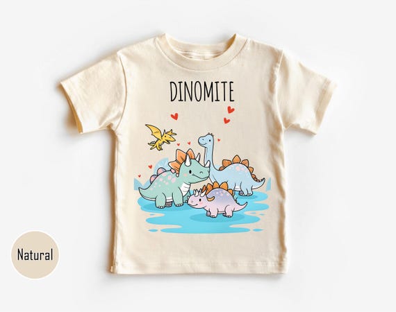 T-shirt dinosaures Dinomite, t-shirts pour tout-petits dinosaures