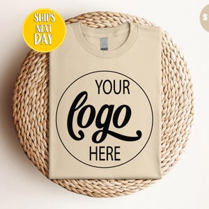 Custom Logo T-Shirt, Personalized Logo Shirts, Custom Design Shirt, Company Logo Shirts, Custom Text Shirt, Team Logo Shirt, Add Text -TC160