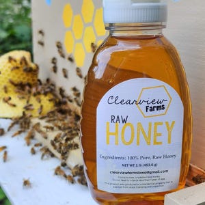 Raw Honey - 1lb