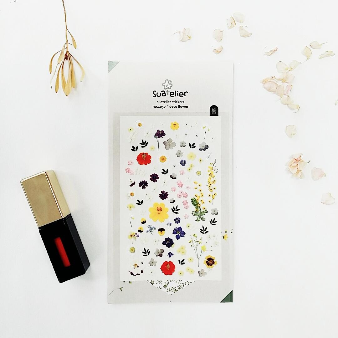 Korean Stickers | Deco Flower | Cute Kawaii Sticker Pack | Journal ...