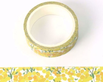 15mm x 5m CMYK print Cole flowers washi tape for Home, School Office, Party Supplies, Kids Craft New