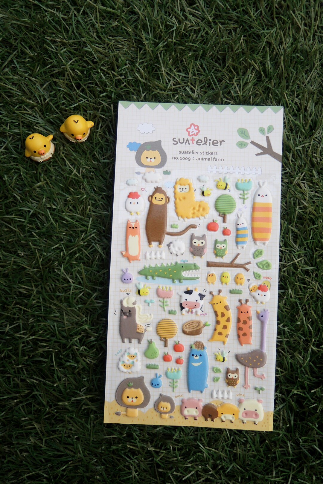 Korean Stickers | Animal Farm | Cute Kawaii Sticker Pack | Journal ...