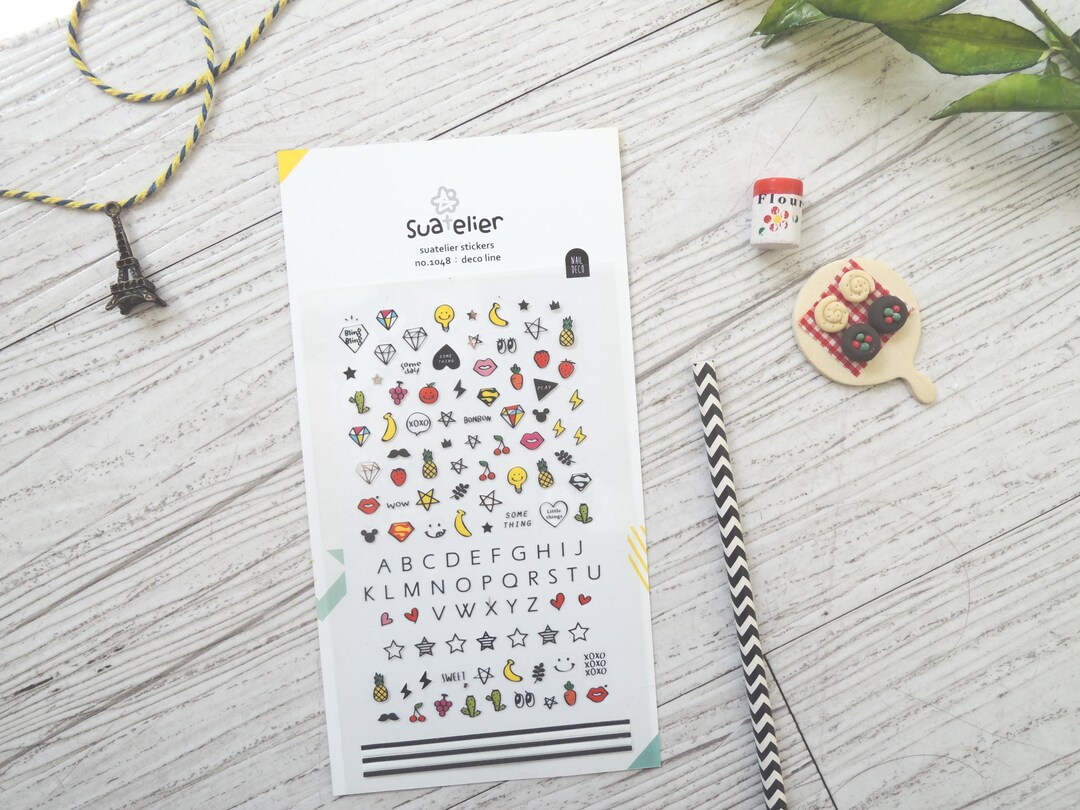 Korean Stickers | Deco Stickers | Cute Kawaii Sticker Pack | Journal ...