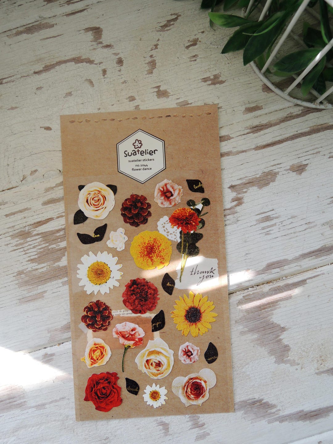 Korean Stickers | Flower Dance | Cute Kawaii Sticker Pack | Journal ...