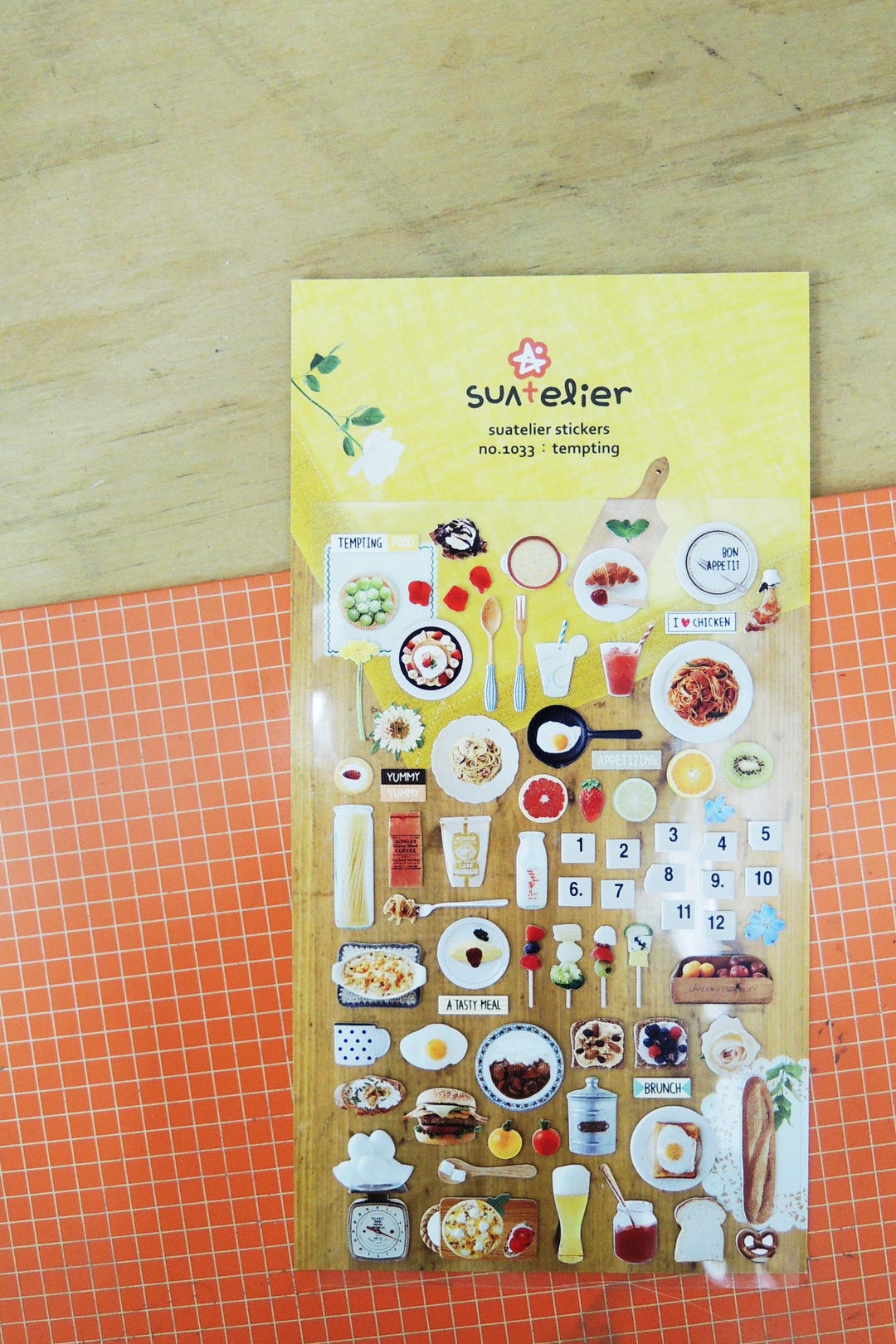 Korean Stickers | Tempting | Cute Kawaii Sticker Pack | Journal ...