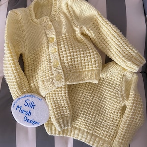 MARK Round Cardigan and Jumper – PDF Knitting Pattern