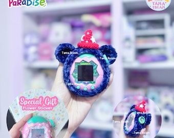 たまごっちUni パープル かぎ針編みケース付き Amazon | バンダイ(BANDAI) Tamagotchi Uni Purple 対象年齢 6才以上