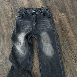 Perfect Baggy Jeans, Amazing Fit Black Straight / Baggy Denim Fast Shipping image 1