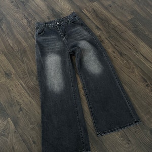 Perfect Baggy Jeans, Amazing Fit Black Straight / Baggy Denim Fast Shipping image 2